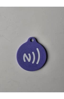 JESUS SAVES NFC TAG PURPLE thumbnail 5