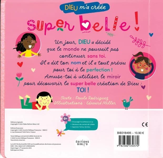 Dieu m'a creee super belle! BIB318495 - 3