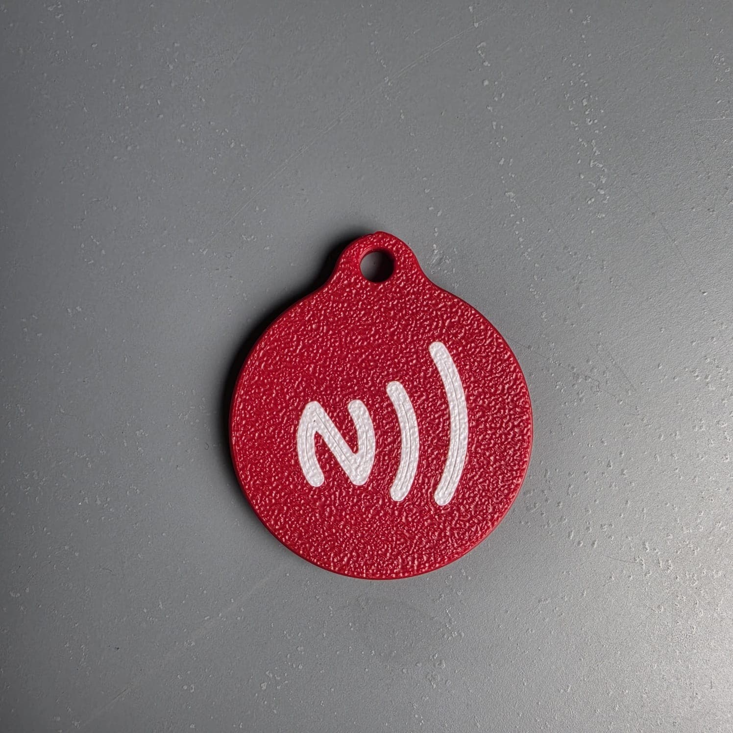 JESUS SAVES NFC TAG RED - 4