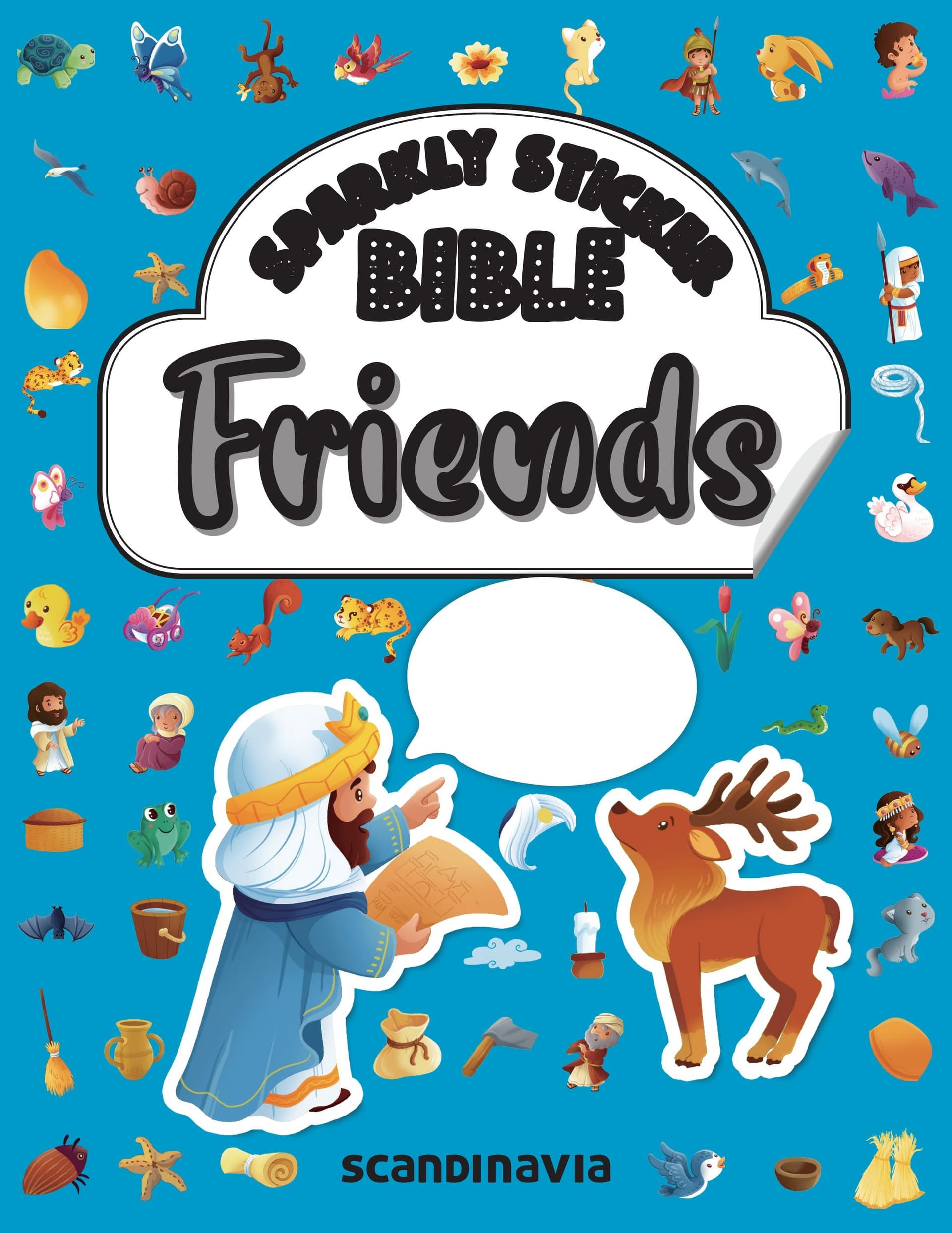 Sparkly Sticker Bible Friends SPH English - 3