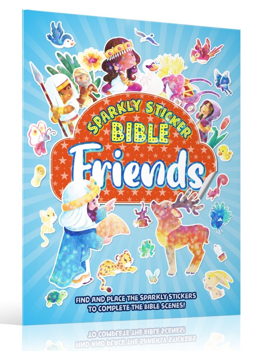 Sparkly Sticker Bible Friends SPH English - 1