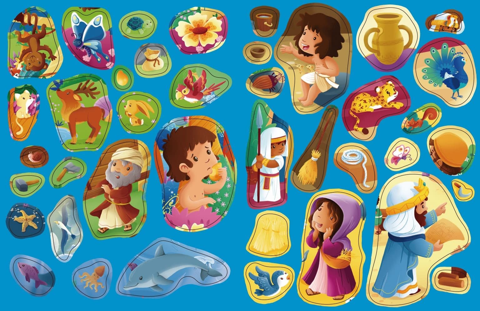 Sparkly Sticker Bible God and Me SPH English - 3