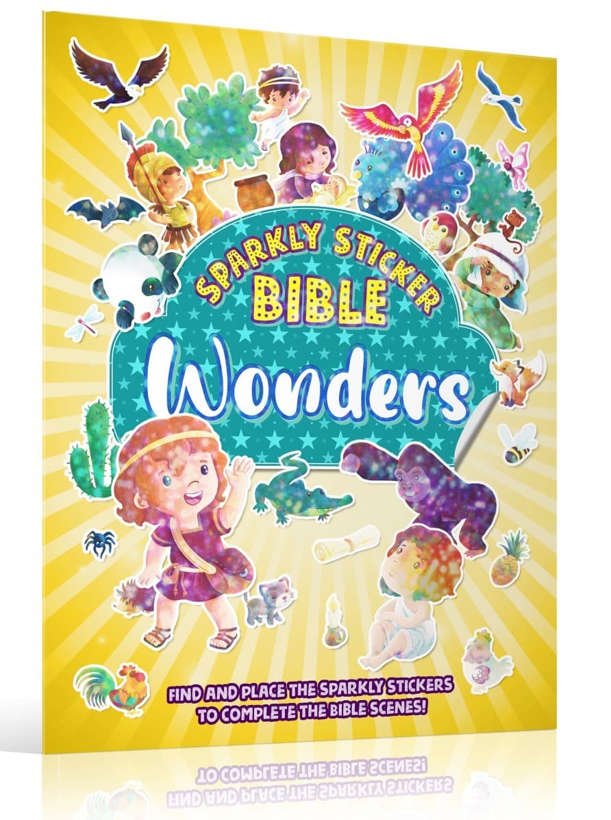 Sparkly Sticker Bible Wonders SPH English - 1