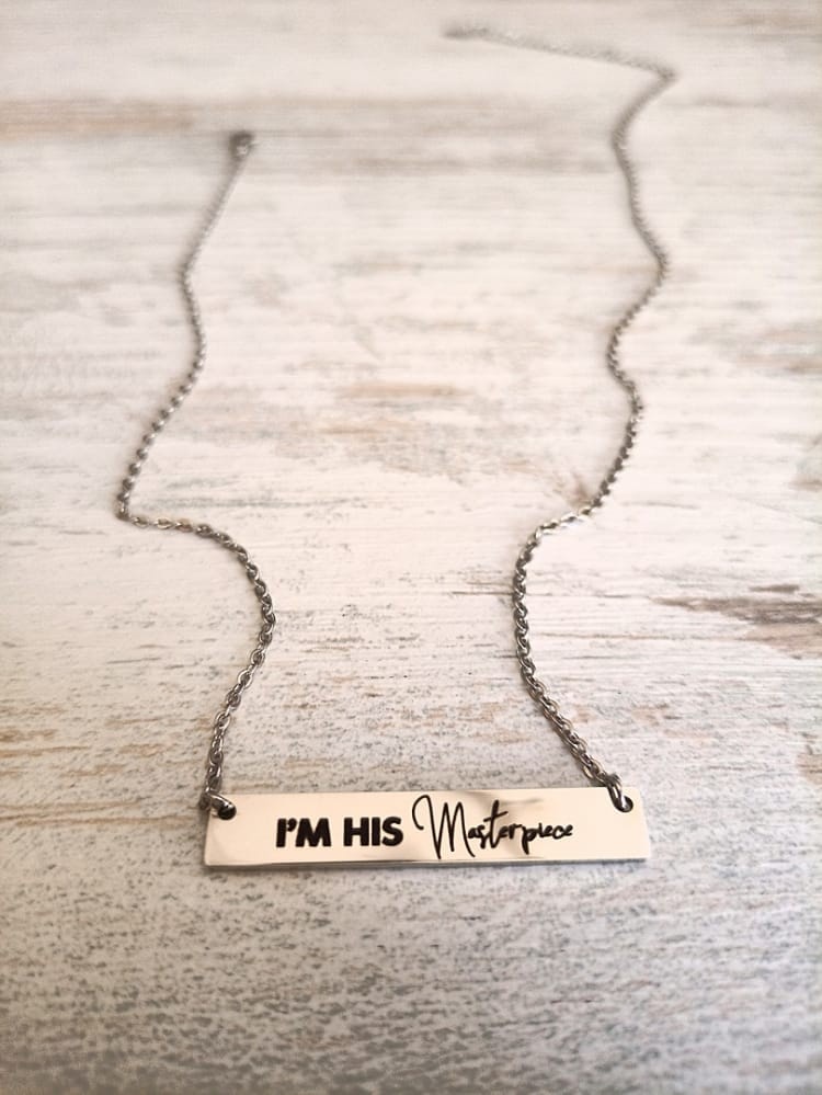 MASTERPIECE BAR NECKLACE - 4