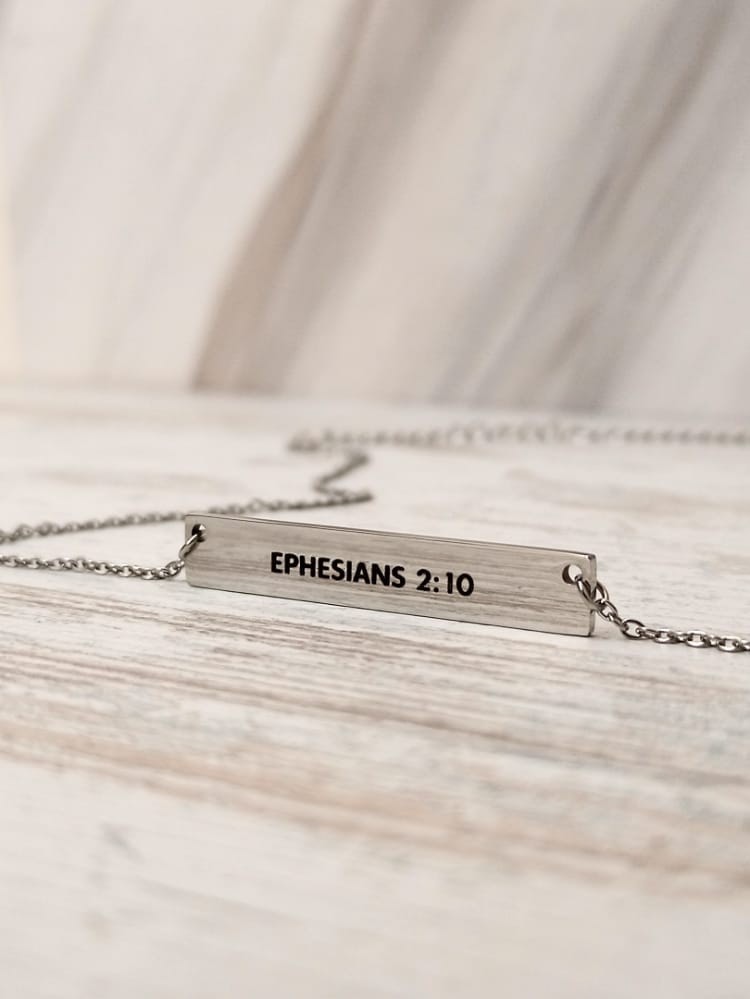 MASTERPIECE BAR NECKLACE - 3