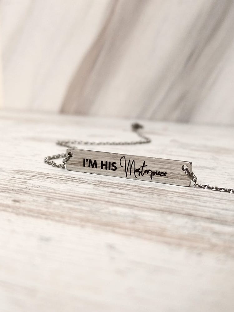 MASTERPIECE BAR NECKLACE - 2