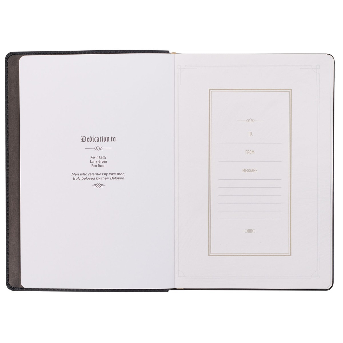 Devotional God's Daily Wisdom for Men Faux Leather - 4