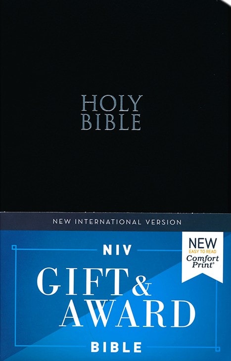 NIV GIFT & AWARD BIBLE BLACK - 1