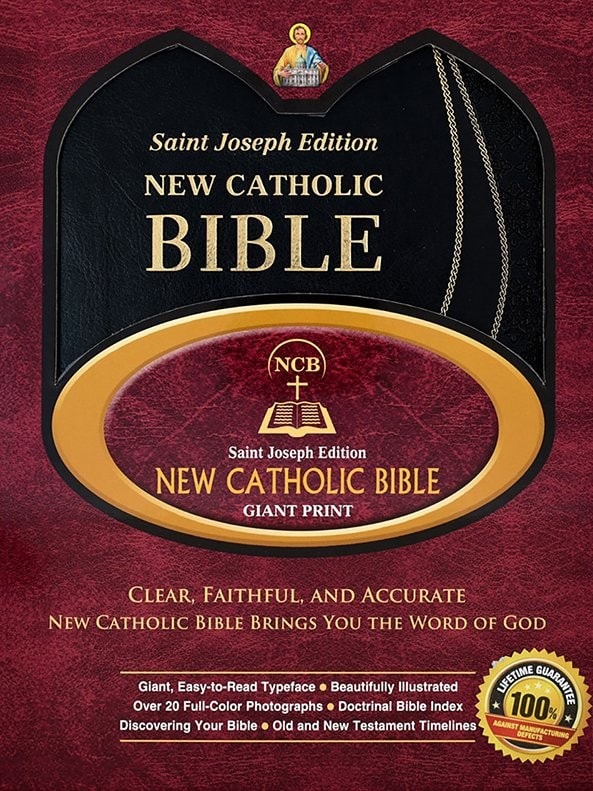 NCB The New Catholic Bible Giant Black 617/19B - 1