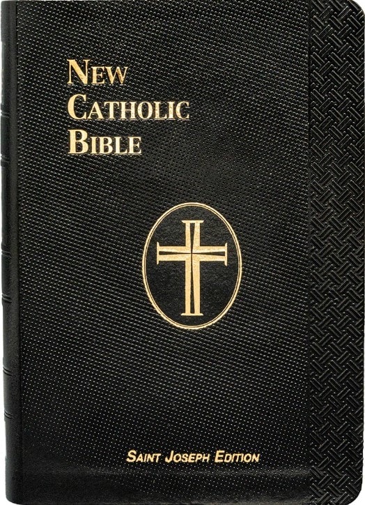 The New Catholic Bible NCB Black Dura-Lux Gold 38.00 606/19B - 2