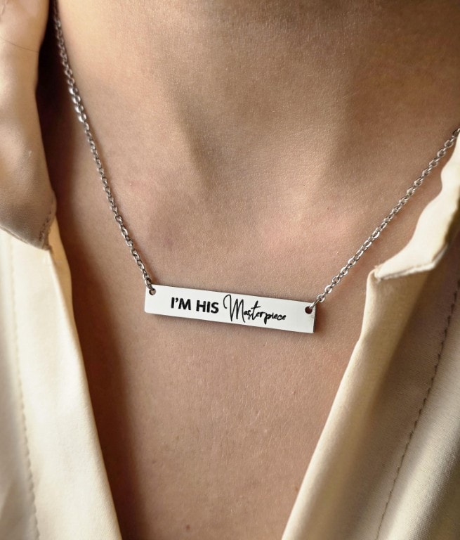 MASTERPIECE BAR NECKLACE - 1