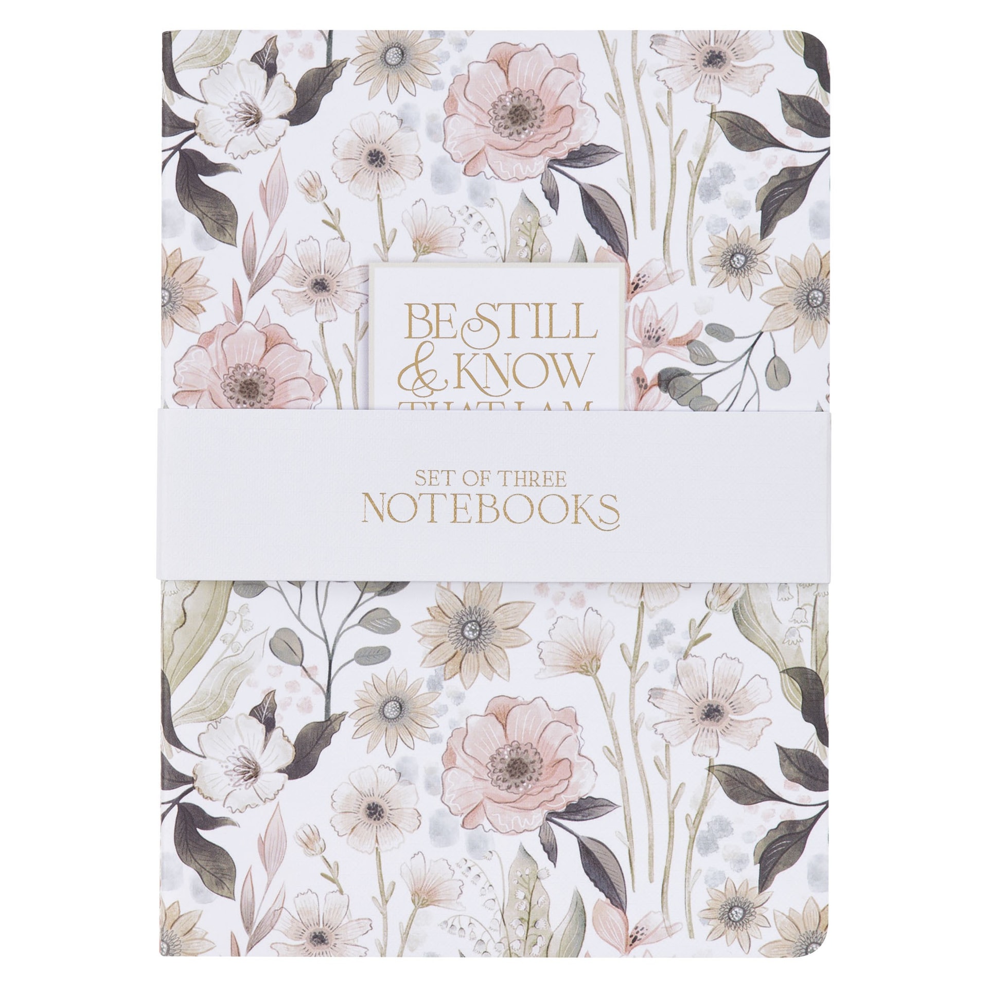 Notebook Set 3 pc Be Still Ps 46:10 - 1