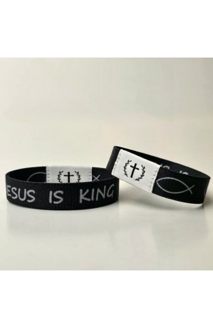 JESUS IS KING NFC BRACELET