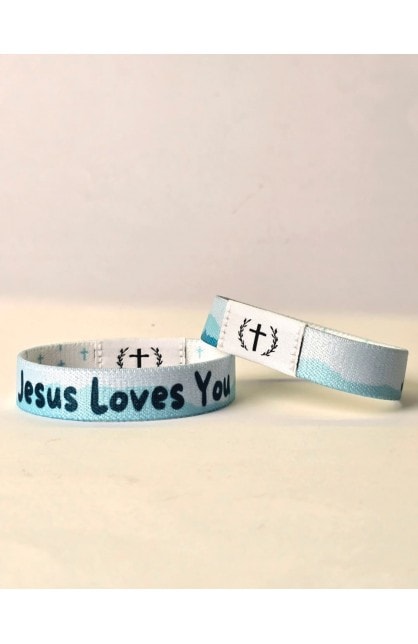 JESUS LOVES YOU NFC BRACELET