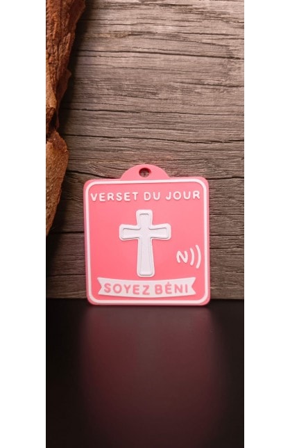 NFC TAG PINK FR/EN