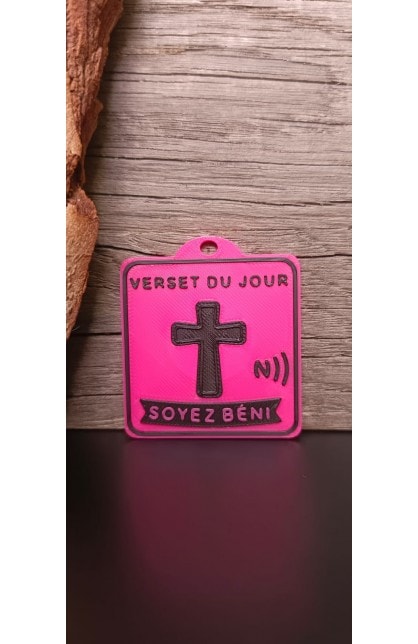 NFC TAG FUSHIA FR/EN