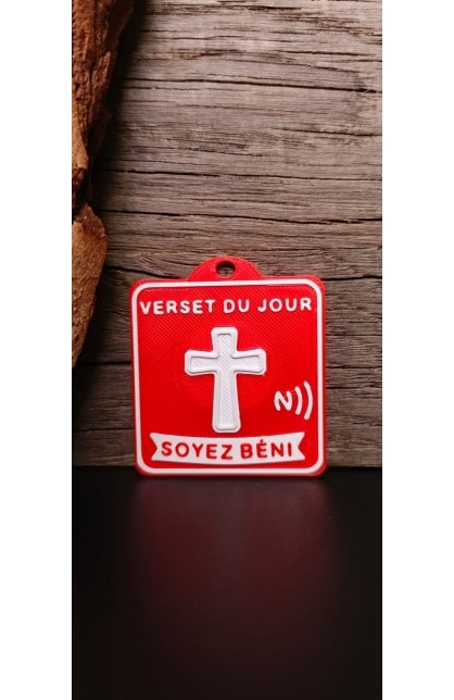 NFC TAG RED FR/EN