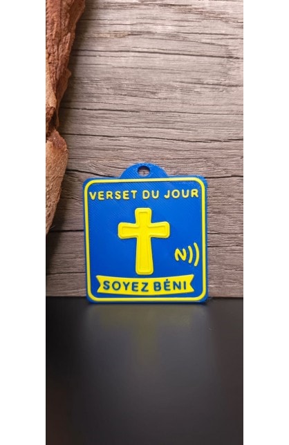 NFC TAG BLUE FR/EN