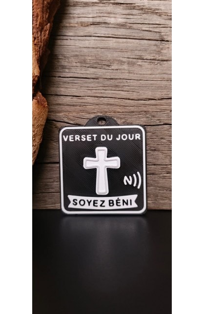 NFC TAG BLACK FR/EN