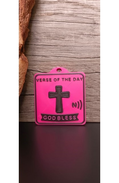 NFC TAG FUSHIA EN/AR