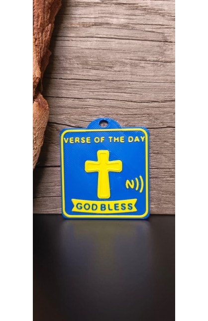NFC TAG BLUE EN/AR