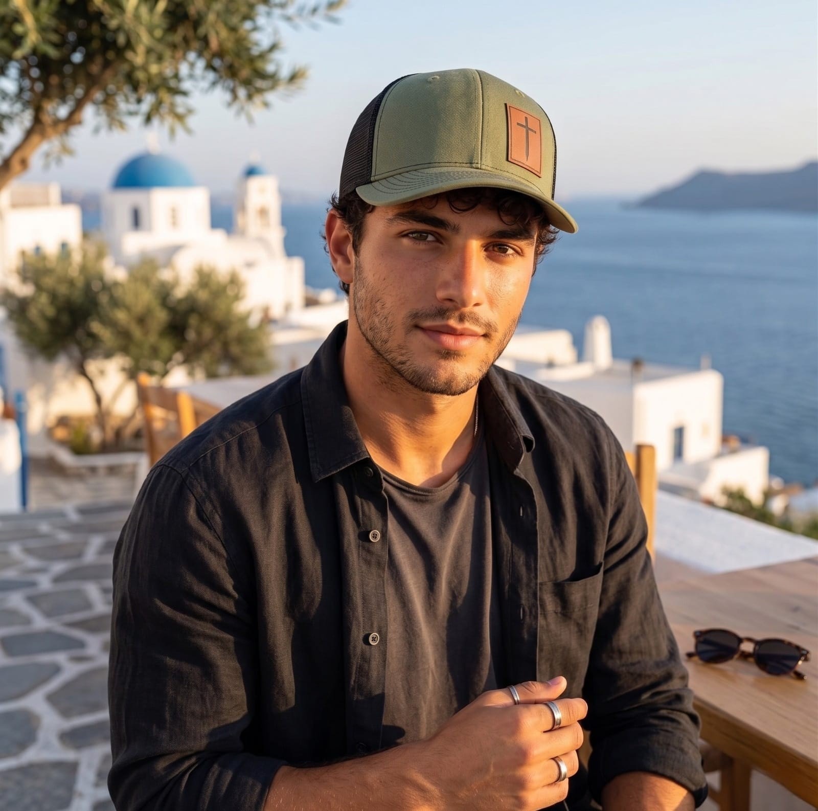 CROSS BORDER GREEN HAT - 2