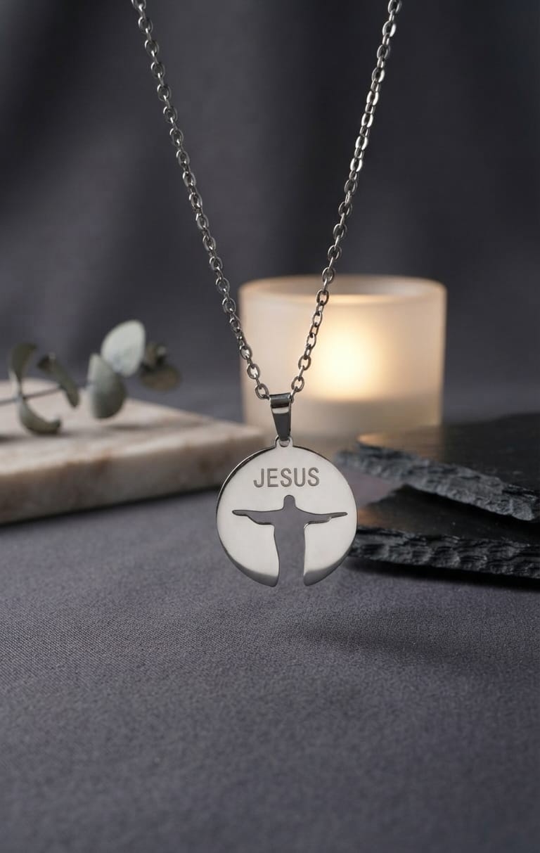 JESUS REDEEMER NECKLACE - 1