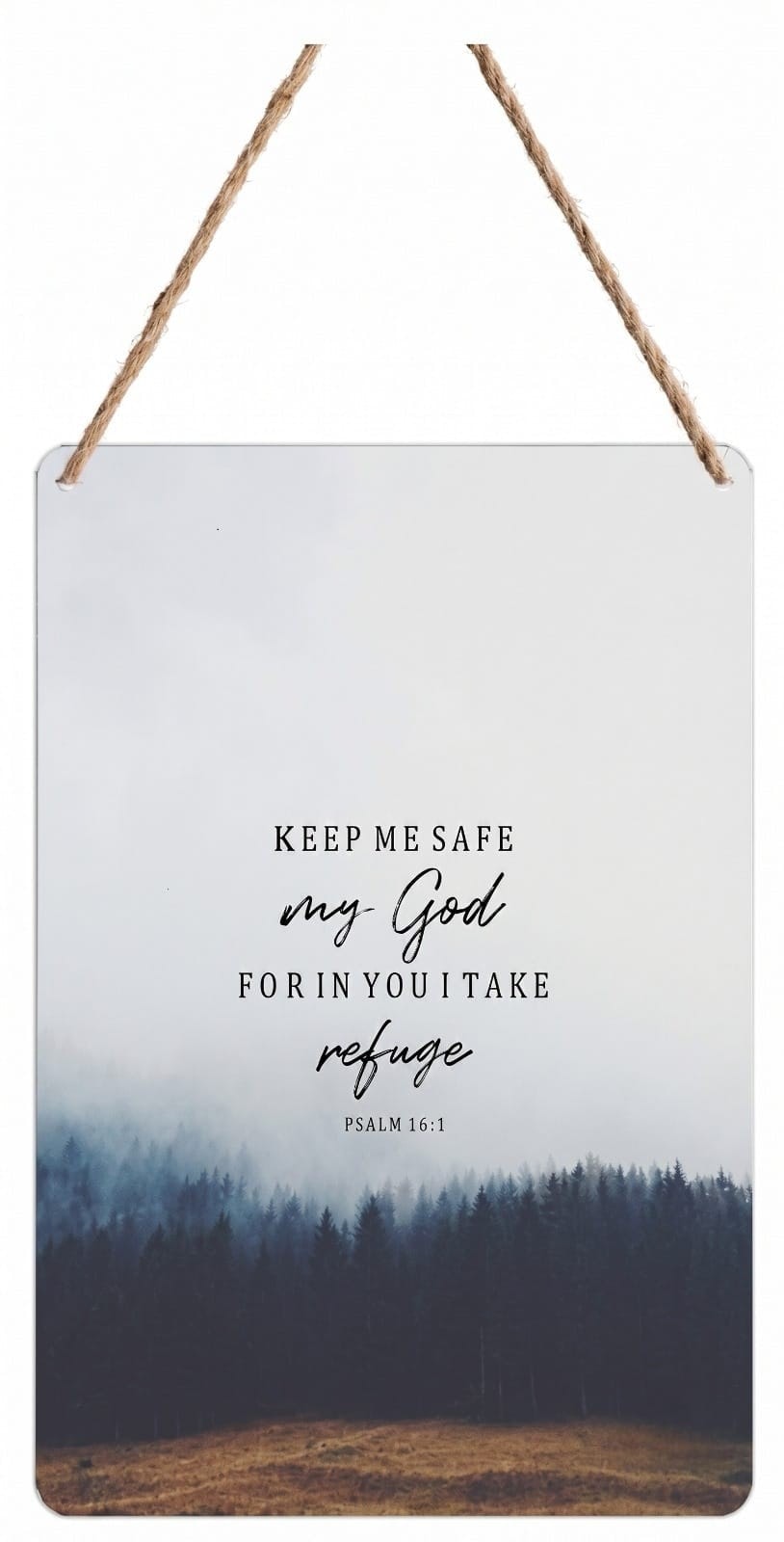 KEEP ME SAFE VINTAGE WOOD PANEL - 2