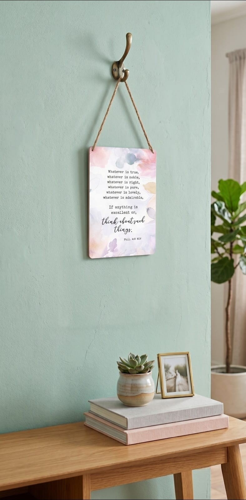 WHATEVER IS VINTAGE WOOD PANEL - 1