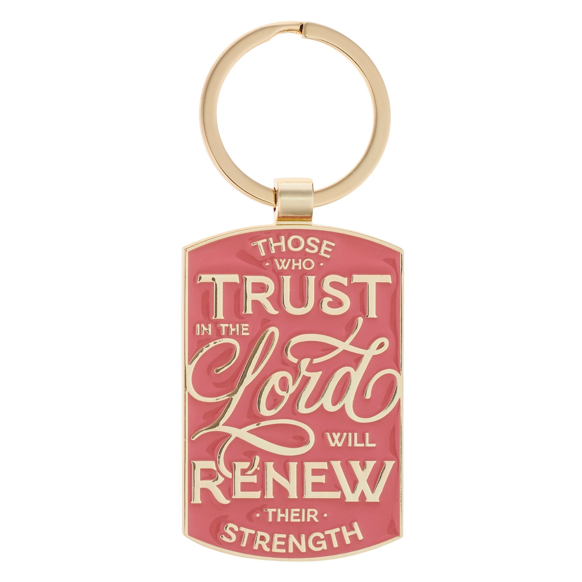 Keychain Those Who Trust In The Lord Isa 40:31 - 1