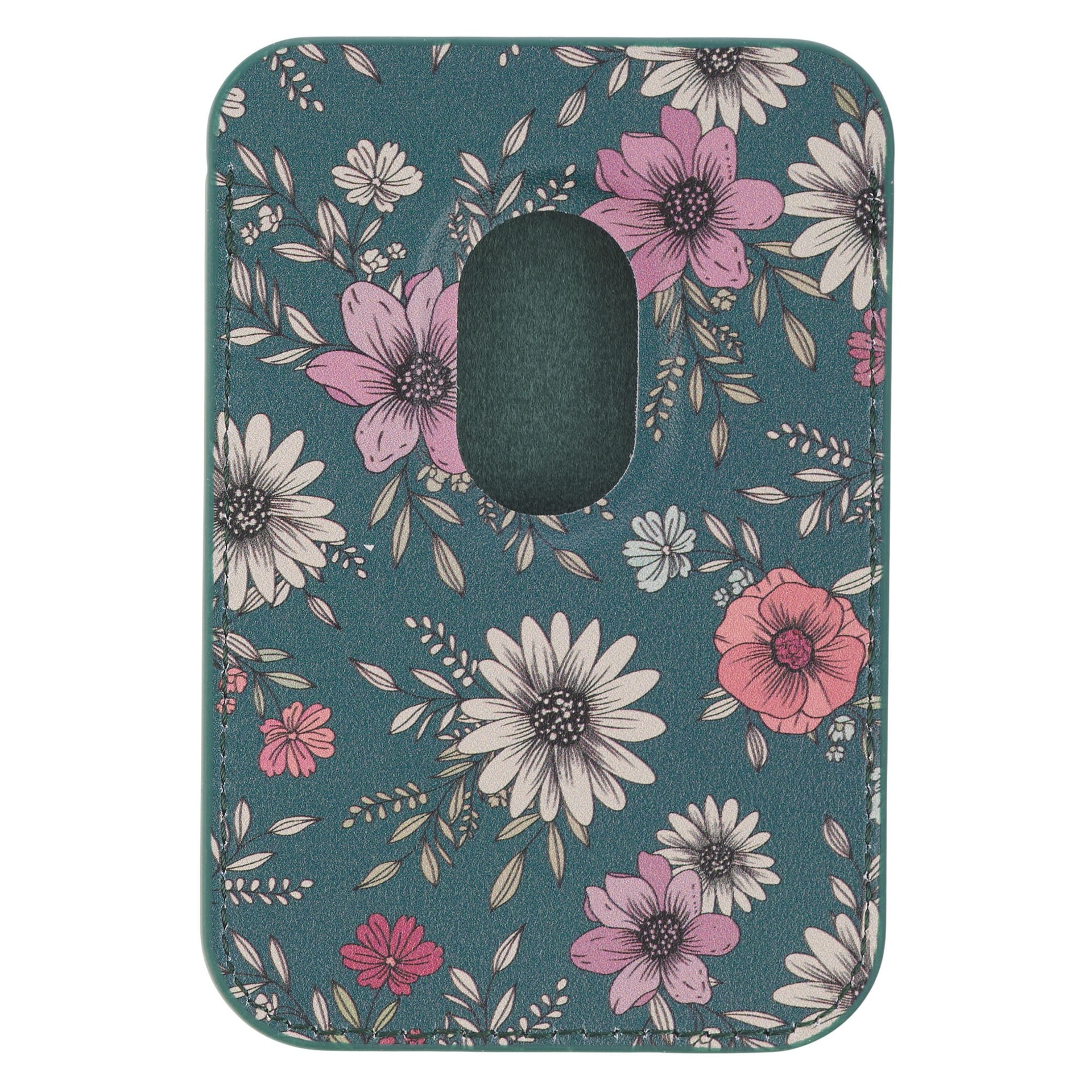 Phone Wallet Magnetic Teal Be Still & Know Ps 46:10 - 2
