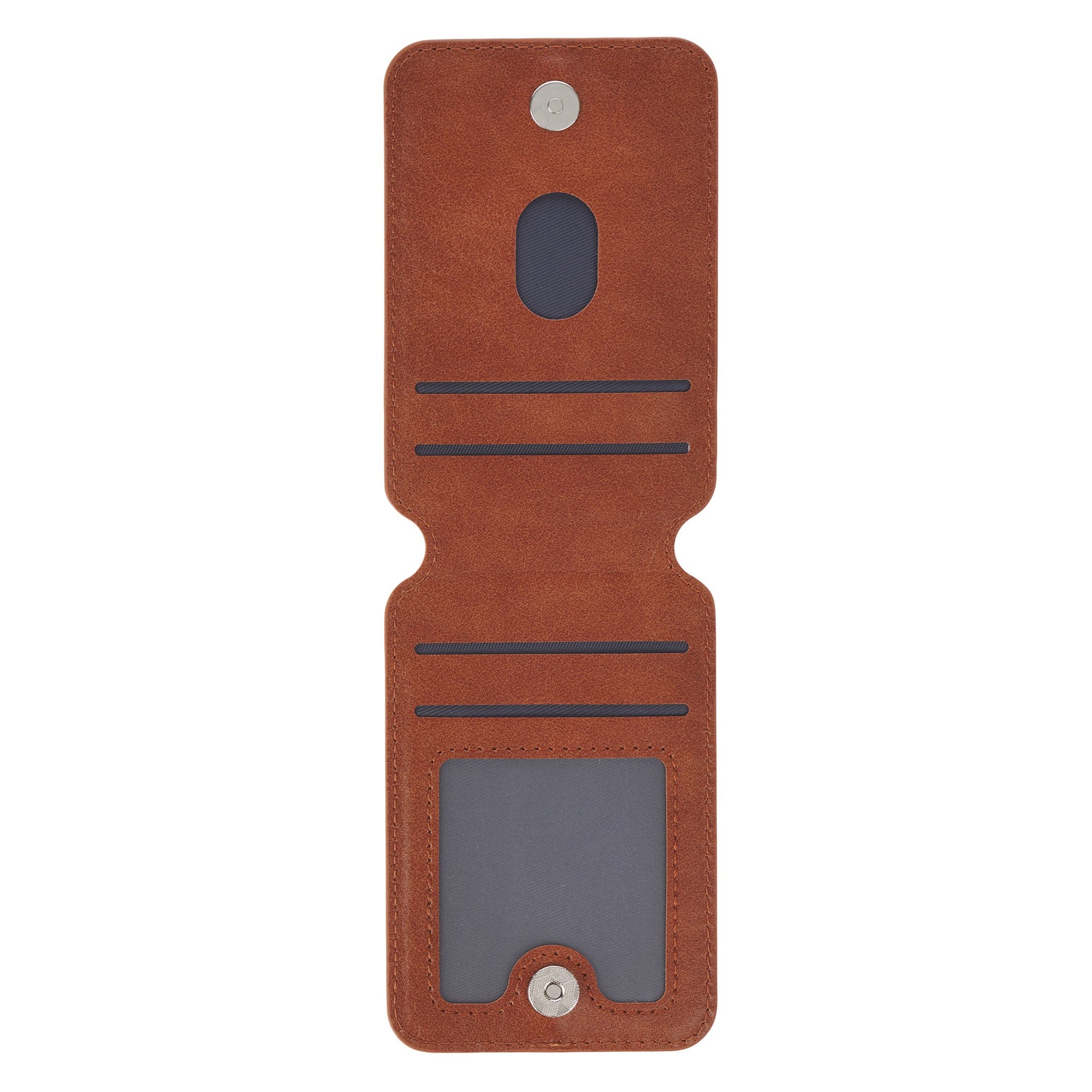Phone Wallet Magnetic Leather Brown Stand Firm 1 Cor 16:13 - 3