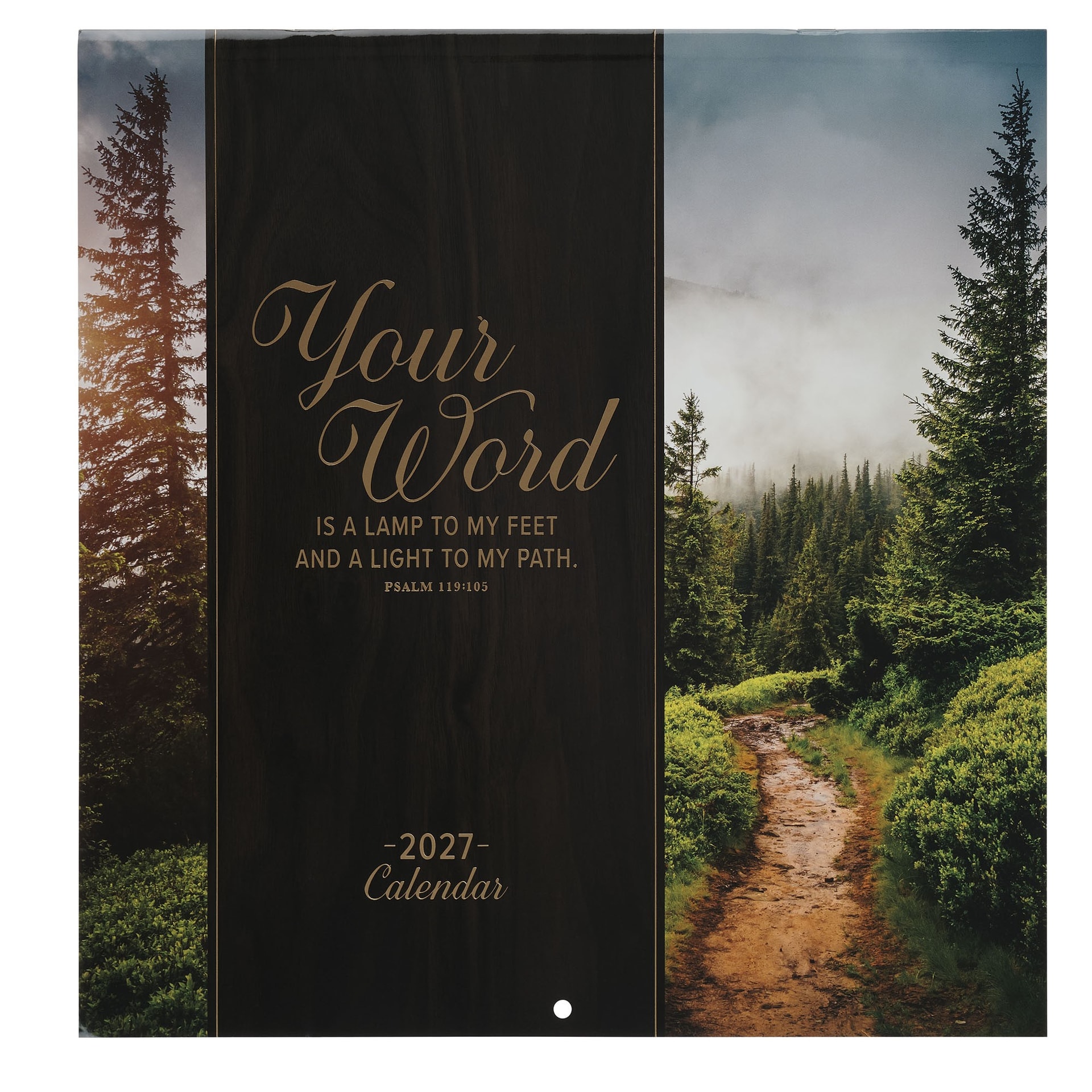 2027 Calendar LG Your Word Is A Lamp To My Feet Ps 119:105 - 1
