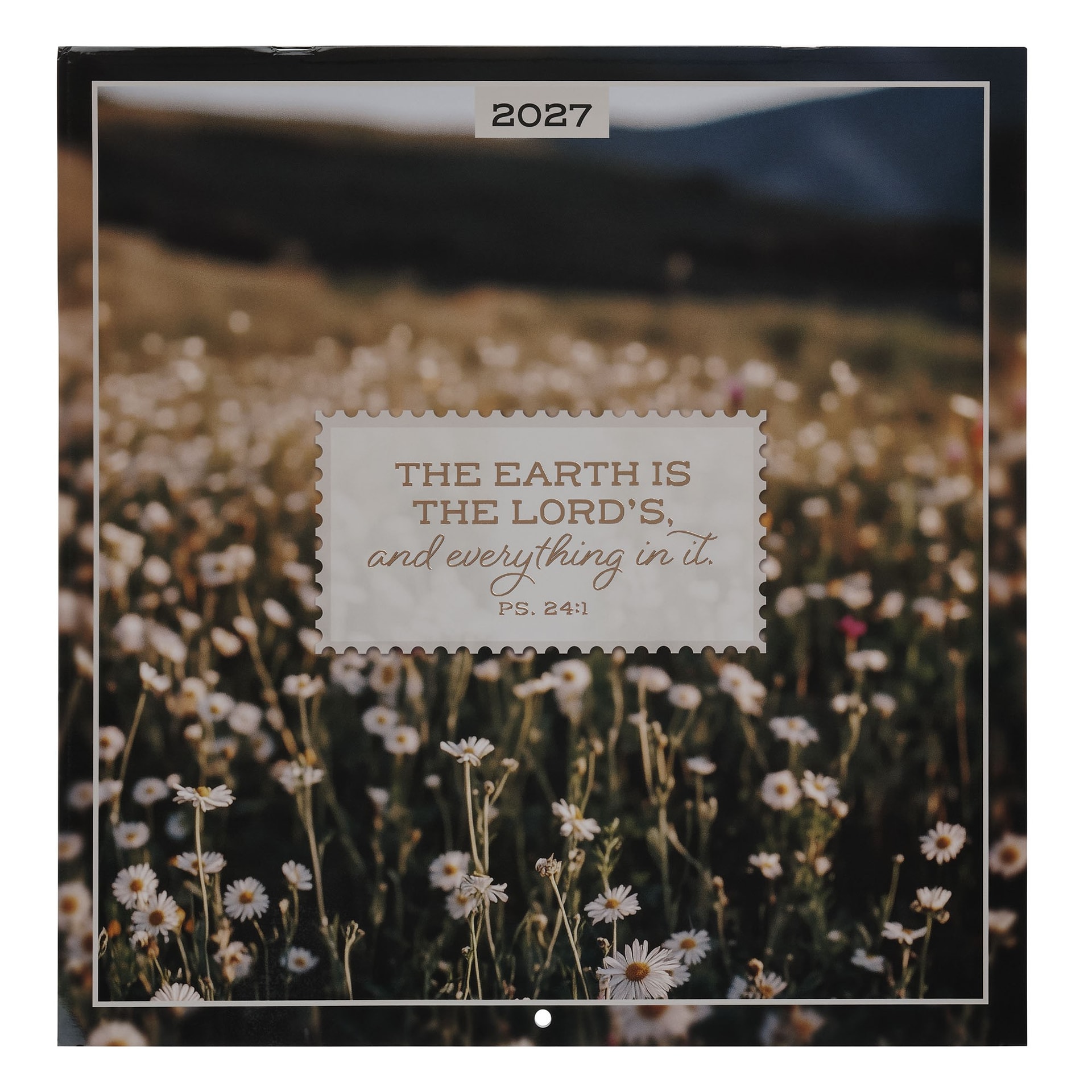 2027 Calendar LG The Earth Is The Lord's Ps 24:1 - 1