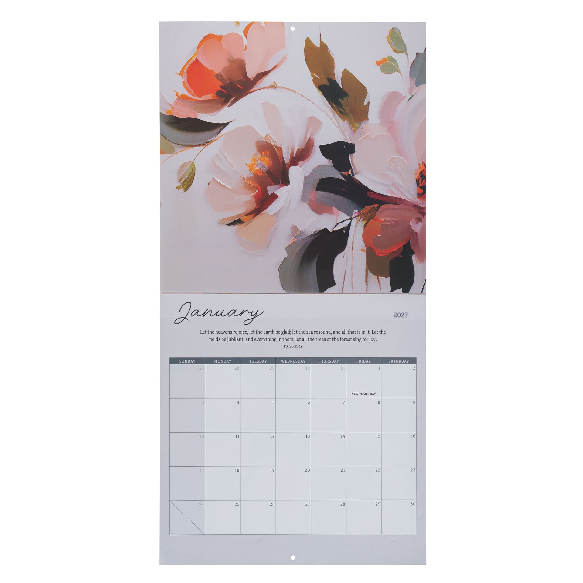 2027 Calendar LG Everything Beautiful Ecc 3:11 - 2