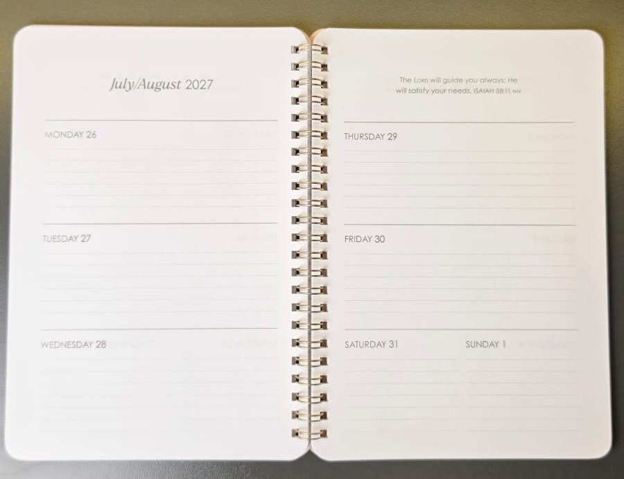2027 Weekly Planner Amazing Grace - 4