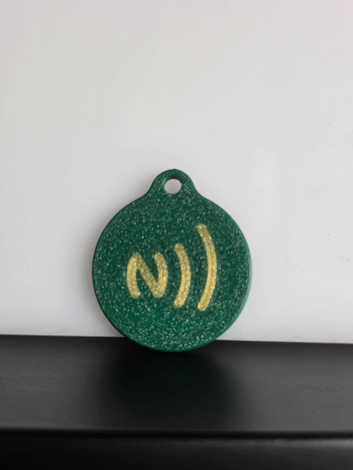 JESUS SAVES NFC TAG GREEN - 3