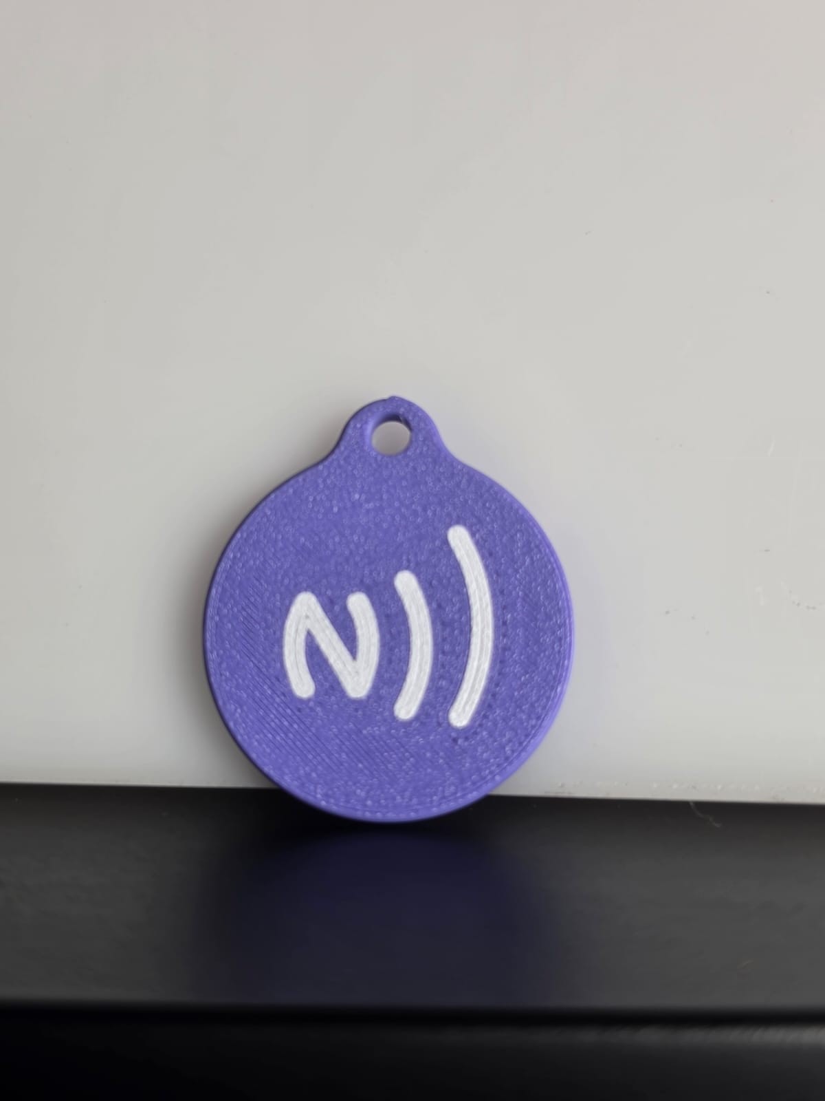 JESUS SAVES NFC TAG PURPLE - 3