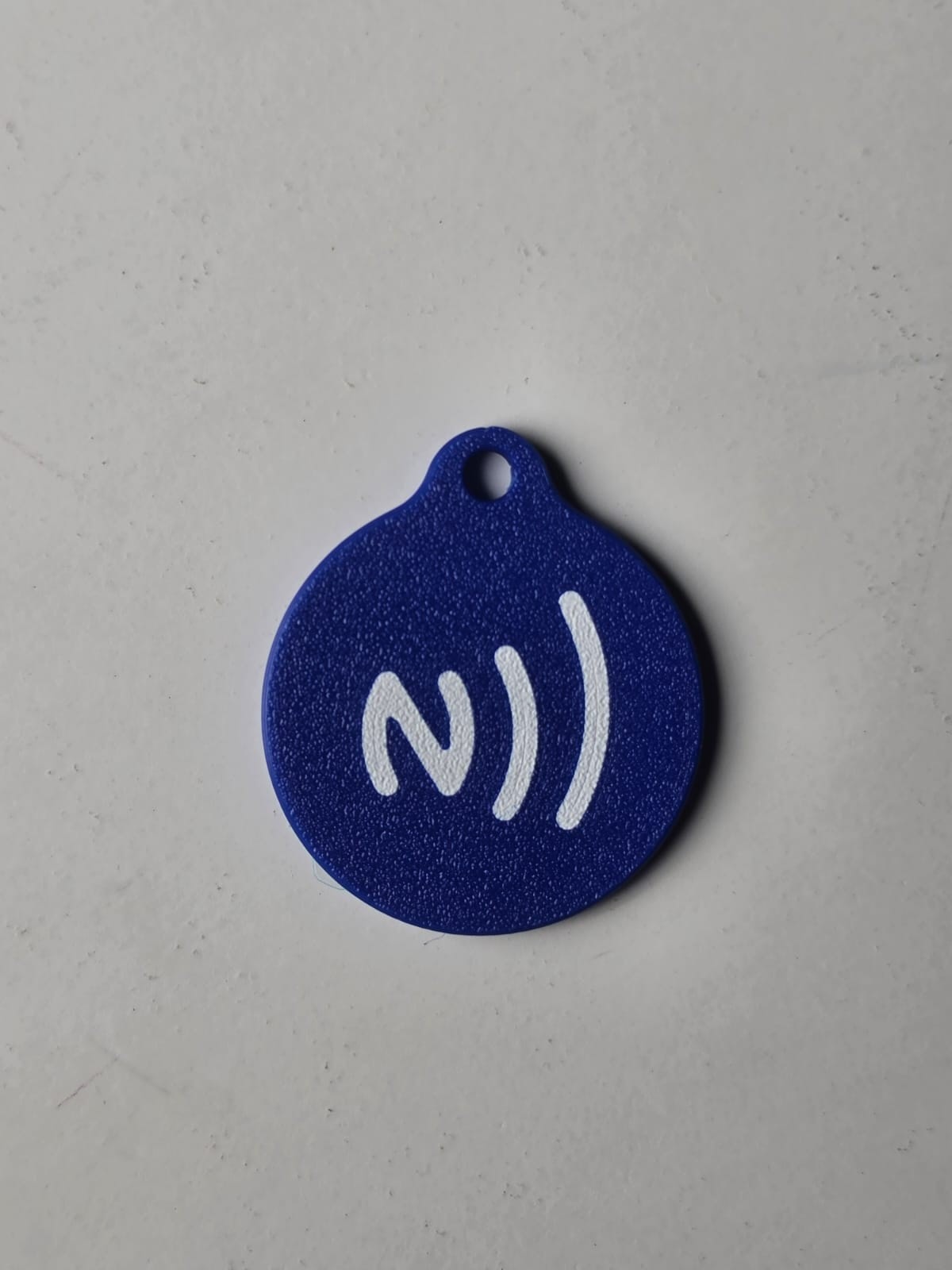 JESUS SAVES NFC TAG BLUE - 5