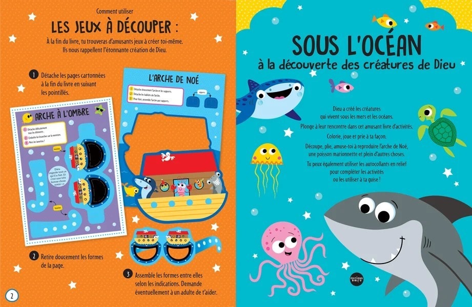 Sous l'ocean Un livre a remplir BIB304966 - 3