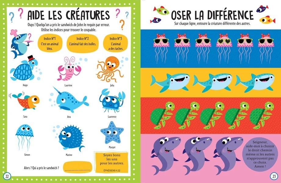 Sous l'ocean Un livre a remplir BIB304966 - 5
