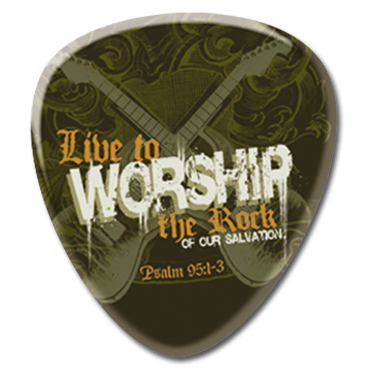 Worship   Metal Pin